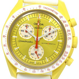 スウォッチ Swatch SO33J100 OMEGA×Swatch MISSION TO THE SUN クォーツ メンズ 美品 箱・保証書付き_762513【中古】