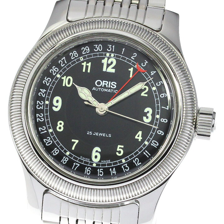 楽天市場】オリス ORIS 7503 ポインターデイト ビッククラウン 自動  