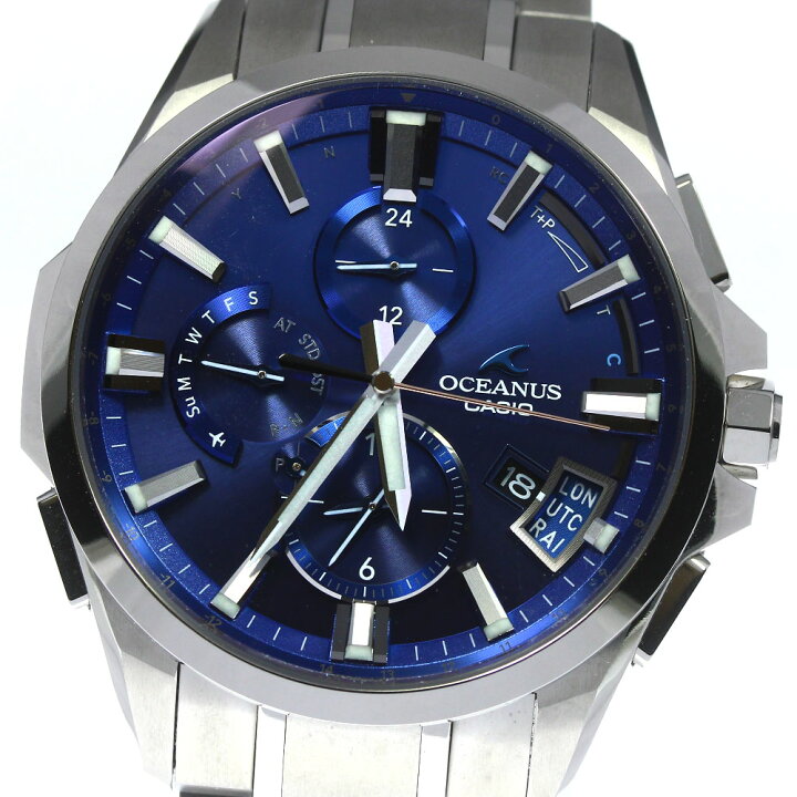 楽天市場】カシオ CASIO OCW-G2000-2AJF オシアナス ソーラー電波 