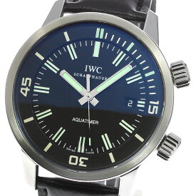 訳あり IWC IWC SCHAFFHAUSEN IW323101 ヴィンテージ アクアタイマー 自動巻き メンズ 保証書付き_760211【中古】