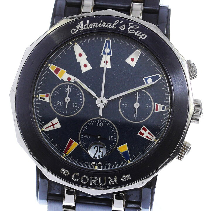 楽天市場】コルム CORUM 96.830.30 V585 アドミラルズカップ クロノ  