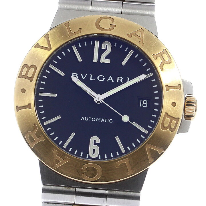 楽天市場】ブルガリ BVLGARI LCV38SG ディアゴノ スポーツ デイト YG  