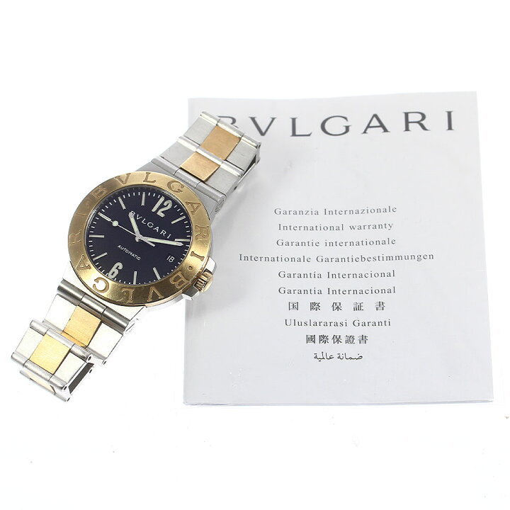 楽天市場】ブルガリ BVLGARI LCV38SG ディアゴノ スポーツ デイト YG  