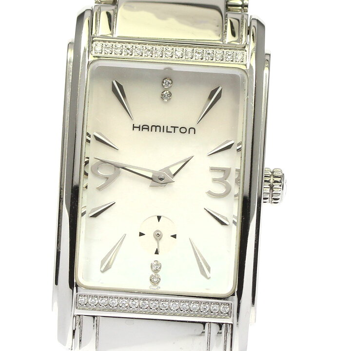 楽天市場】ハミルトン HAMILTON H114910 アードモア ダイヤベゼル  