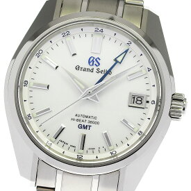 セイコー SEIKO SBGJ255/9S86-00R0 グランドセイコー メカニカル ハイビート36000 GMT 自動巻き メンズ 美品 箱・保証書付き_762003【中古】