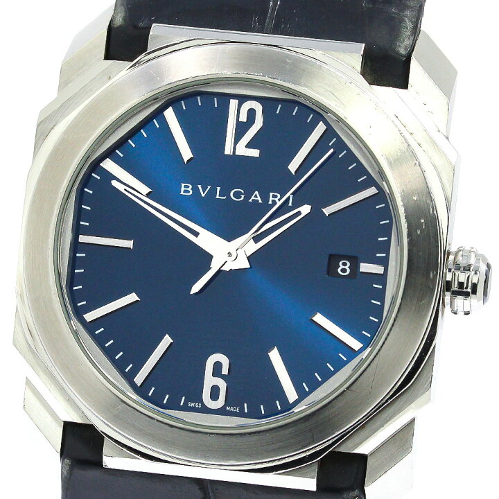楽天市場】訳あり ブルガリ BVLGARI BGO38S オクト ソロテンポ デイト 
