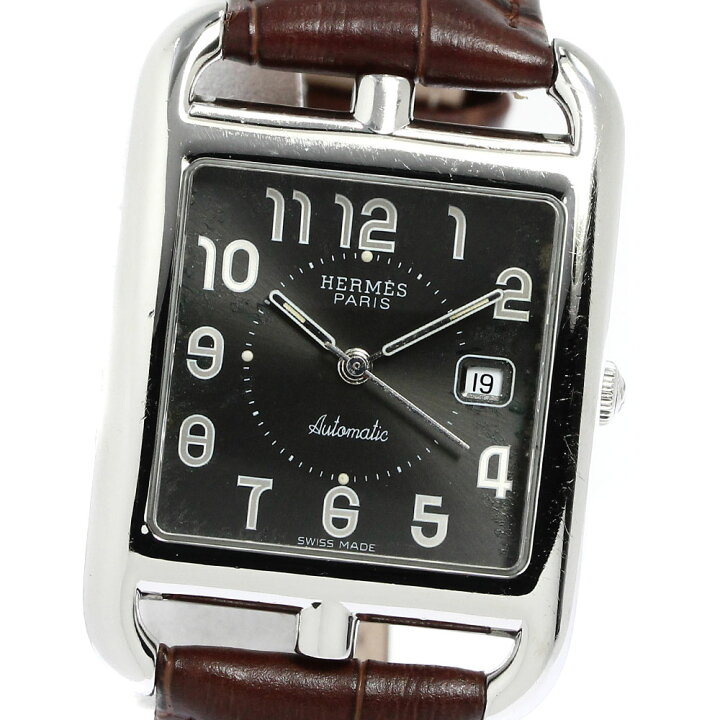 楽天市場】エルメス HERMES CC1.710 ケープコッド デイト 自動巻き 