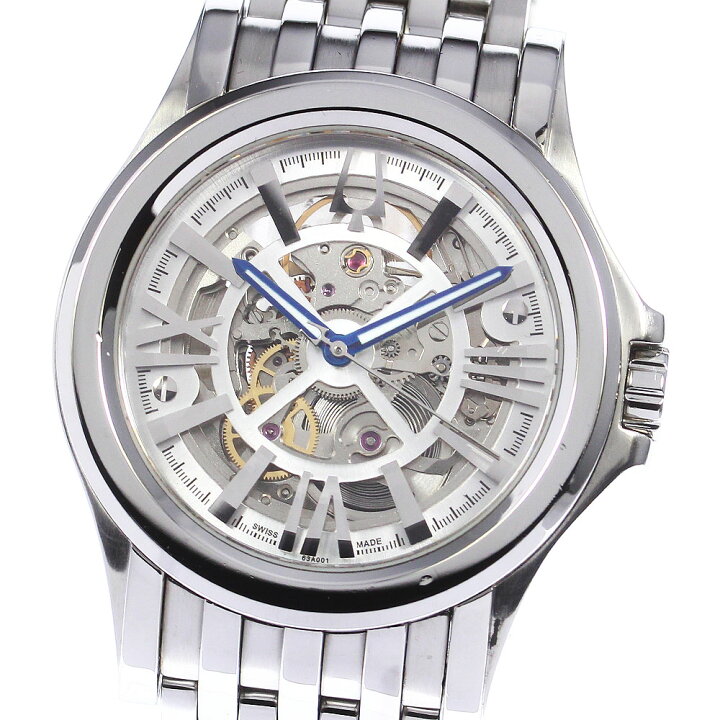 楽天市場】ブローバ BULOVA 63A001 アキュトロン スケルトン 自動巻き 