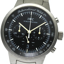 IWC IWC SCHAFFHAUSEN IW372701 GST クロノグラフ クォーツ メンズ _762114【中古】