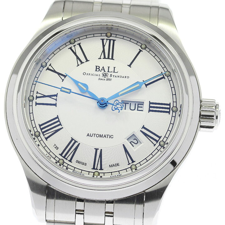 楽天市場】ボールウォッチ BALLWATCH NM1058D-S4J-WH トレインマスター 