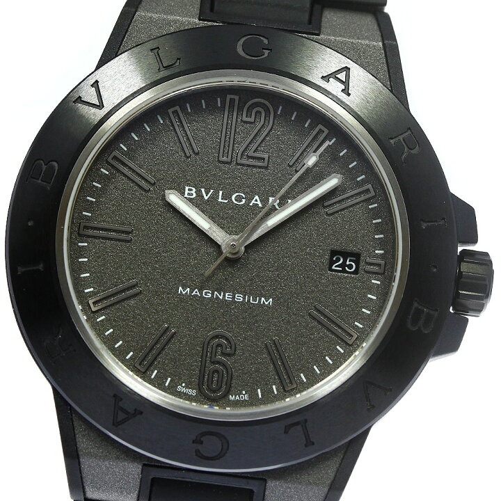 楽天市場】ブルガリ BVLGARI DG41SMC ディアゴノ マグネシウム 自動  