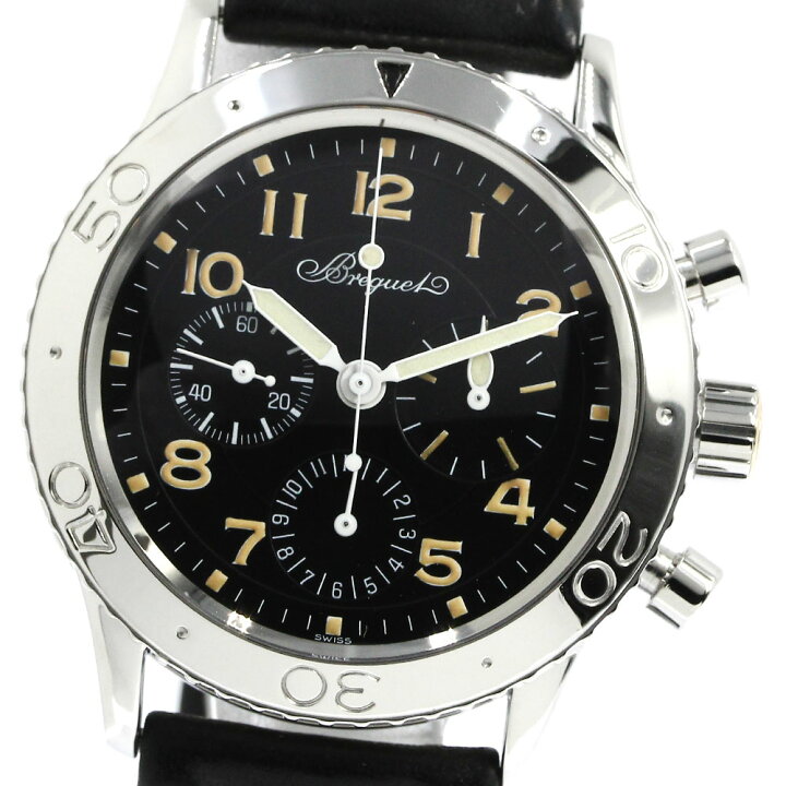 楽天市場】ブレゲ Breguet 3800 アエロナバル タイプ XX クロノグラフ 