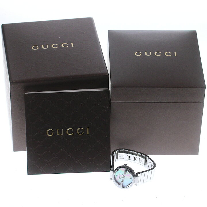 楽天市場】グッチ GUCCI YA133505 インターロッキング 133.5 クォーツ  