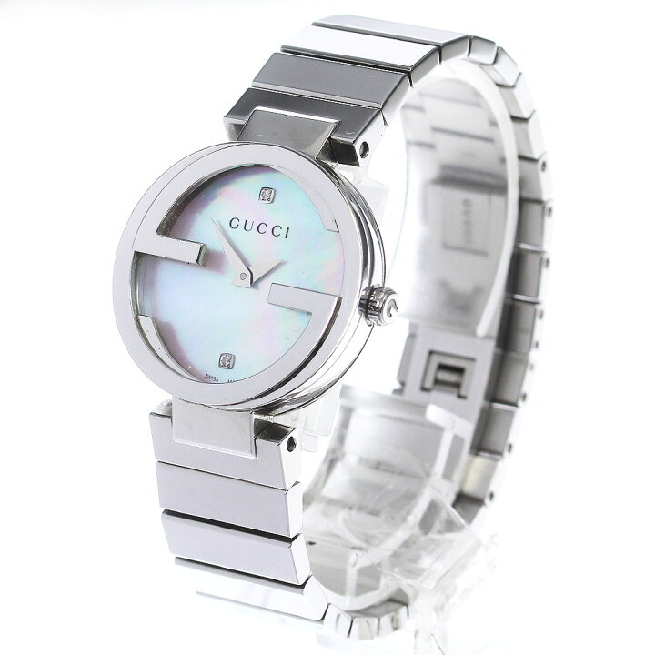 楽天市場】グッチ GUCCI YA133505 インターロッキング 133.5 クォーツ  