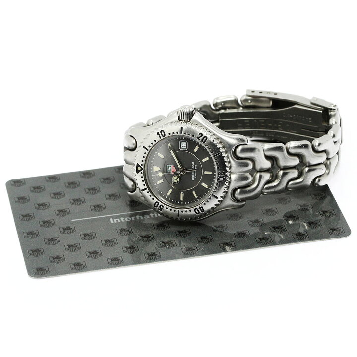 楽天市場】タグホイヤー TAG HEUER WG1313-2 セル デイト クォーツ  
