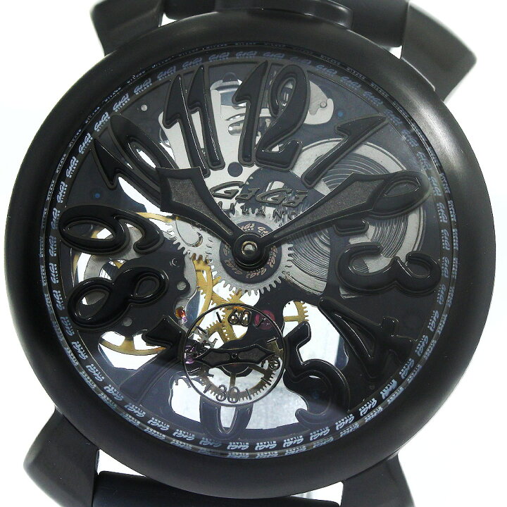 楽天市場】ガガミラノ GaGa MILANO 5312.01 マヌアーレ48MM スケルトン 