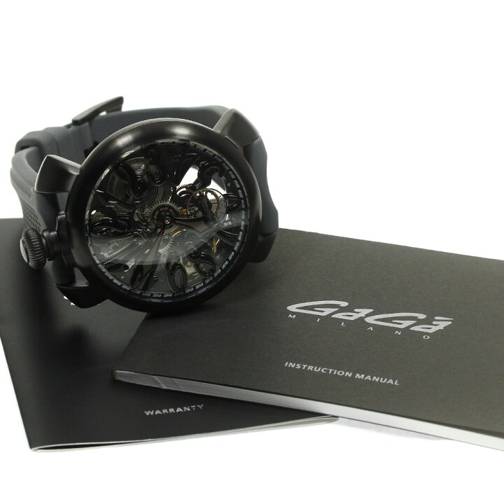 楽天市場】ガガミラノ GaGa MILANO 5312.01 マヌアーレ48MM スケルトン 