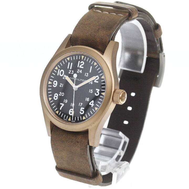 楽天市場】ハミルトン HAMILTON H694590 カーキフィールド メカニカル  