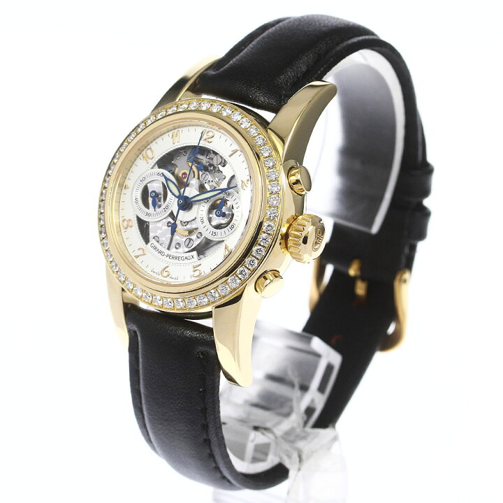 楽天市場】ジラール・ペルゴ GIRARD-PERREGAUX 8046 K18YG ダイヤ 