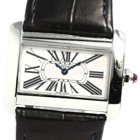 カルティエ CARTIER W6301455 タンクディヴァン ミニ クォーツ レディース _764855【中古】