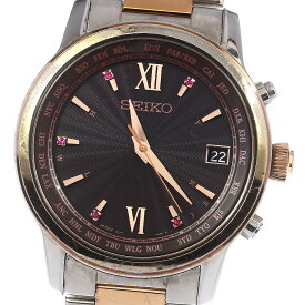 セイコー SEIKO SAGZ100/7B27-0AK0 ブライツ 限定800本 5Pルビー ソーラー電波 メンズ _769593【中古】