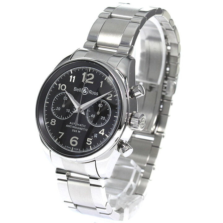 楽天市場】ベル＆ロス Bell＆Ross 130 クロノグラフ 自動巻き メンズ  