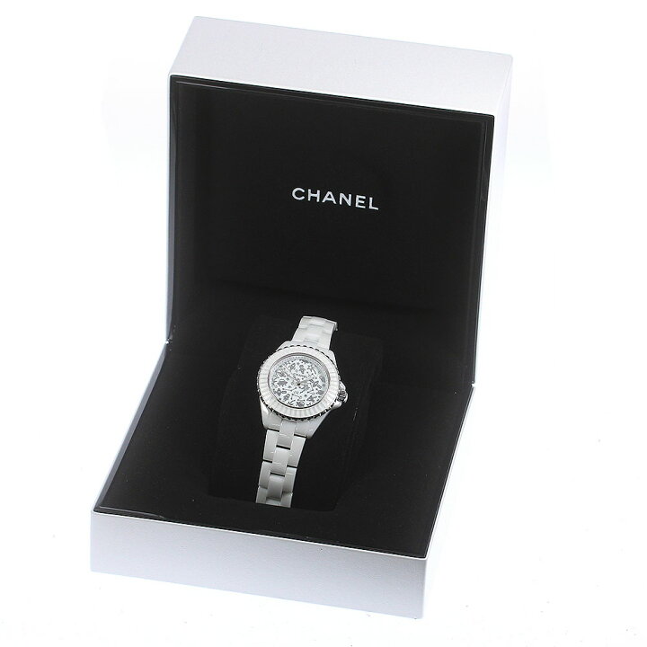 楽天市場】シャネル CHANEL H7990 J12 コズミック 白セラミック  