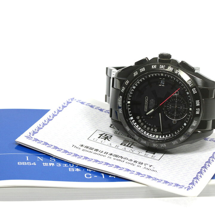 楽天市場】セイコー SEIKO SAGA125/8B54-0AP0 ブライツ スターウォーズ  