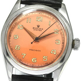 ロレックス ROLEX 6480 オイスター プレシジョン cal.1210 ヴィンテージ リダンダイヤル 手巻き ボーイズ _744462【ev20】【中古】