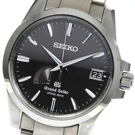 セイコー SEIKO SBGA081/9R65-0BG0 グランドセイコー パワーリザーブ スプリングドライブ メンズ _766001【ev15】【中古】