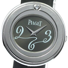 ピアジェ PIAGET P10275 ポセション K18WG 1Pダイヤ クォーツ レディース 保証書付き_765193【中古】