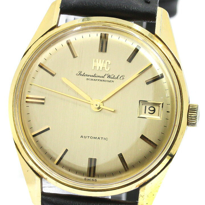 IWC SCHAFFHAUSEN オールドインター K18YG Cal.8541B 自動巻き メンズ  