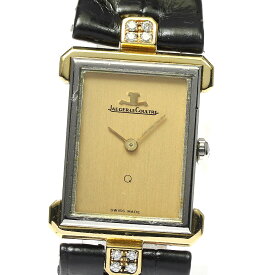 ジャガー・ルクルト JAEGER-LECOULTRE 100.042.5 ラグダイヤ クォーツ レディース _672874【ev20】【中古】