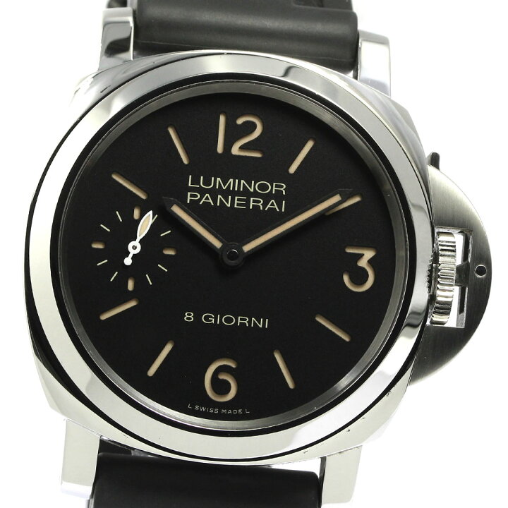 楽天市場】パネライ PANERAI PAM00915 ルミノール ベース 8デイズ 手  