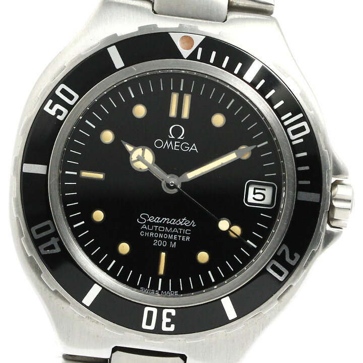 楽天市場】オメガ OMEGA シーマスター200m デイト 自動巻き メンズ 