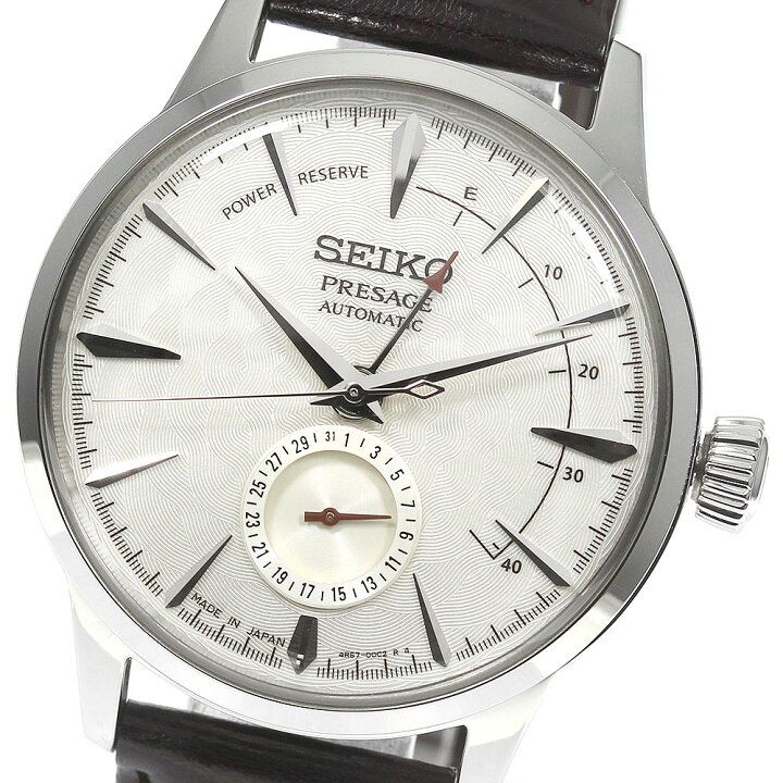 楽天市場】セイコー SEIKO SARY091/4R57-00G0 プレザージュ スターバー 