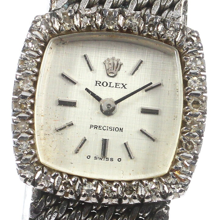 楽天市場】ジャンク ロレックス ROLEX 2157 プレシジョン K18WGケース 
