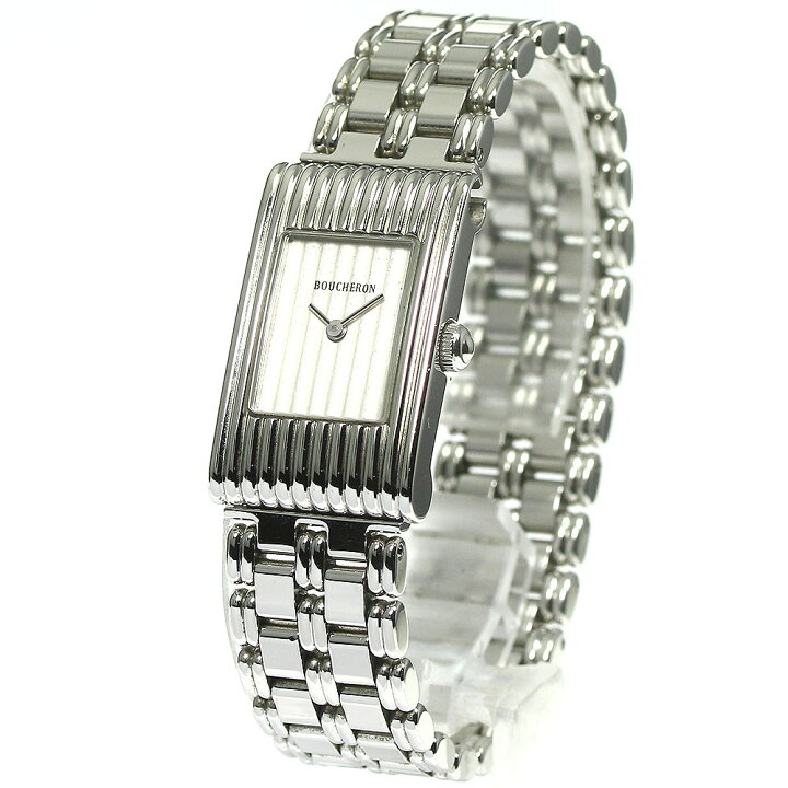 楽天市場】ブシュロン Boucheron リフレ クォーツ レディース _768126  