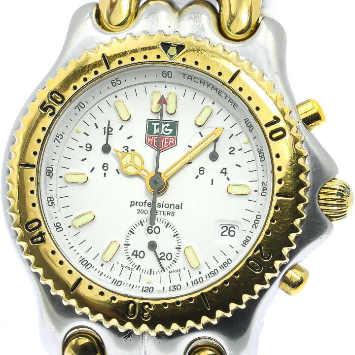 楽天市場】タグホイヤー TAG HEUER CG1120-0 セル クロノグラフ 