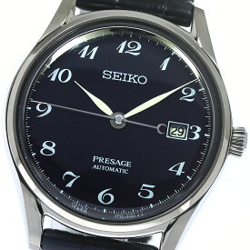 セイコー SEIKO 6L35-00B0/SARA019 プレザージュ 6Lシリーズ 琺瑯ダイアル 自動巻き メンズ 未使用品 箱付き_773509【中古】