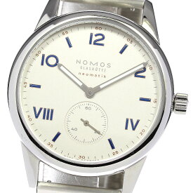 ノモス NOMOS CL130011W239CPM クラブ ネオマティック 39 キャンパス 自動巻き メンズ 良品 箱・保証書付き_775532【ev10】【中古】