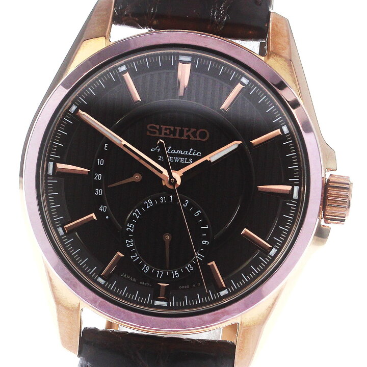 楽天市場】セイコー SEIKO 6R27-00E0/SARW010 プレサージュ メカニカル 