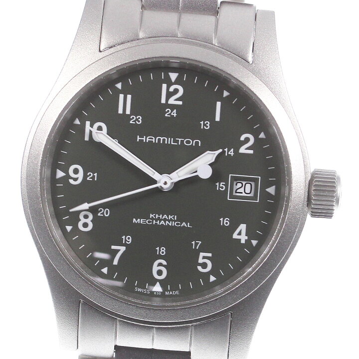 楽天市場】ハミルトン HAMILTON H694390 カーキ フィールド メカニカル 