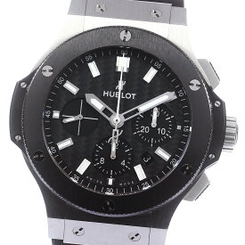 ウブロ HUBLOT 301.SM.1770.RX ビッグバン エボリューション クロノグラフ 自動巻き メンズ 極美品 保証書付き_771756【中古】