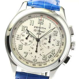 ゼニス ZENITH 01.0500.420 クラス エルプリメロ クロノグラフ cal.420 手巻き メンズ 美品 _778338【中古】