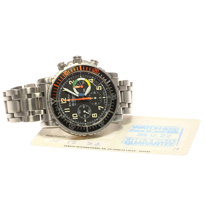 楽天市場】ゼニス ZENITH 02.0480.405 エルプリメロ レインボーフライ 
