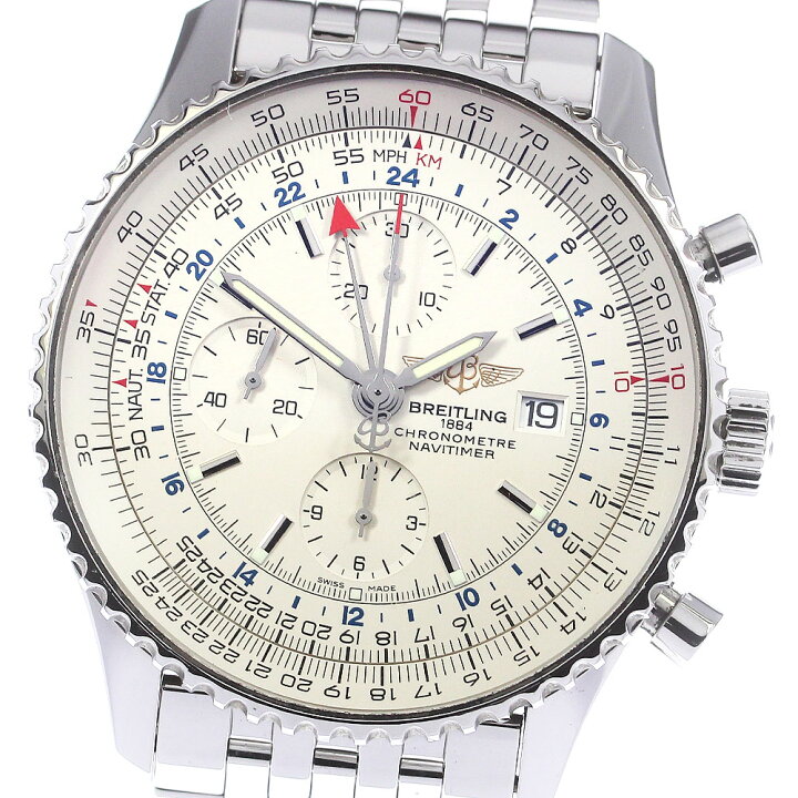 楽天市場】ブライトリング BREITLING A24322 ナビタイマー ワールド  