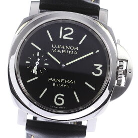 パネライ PANERAI PAM00510 ルミノール マリーナ 8デイズ 手巻き メンズ 箱・保証書付き_772737【中古】