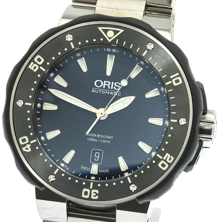 楽天市場】オリス ORIS 7682 プロダイバー デイト 1000 デイト 自動  
