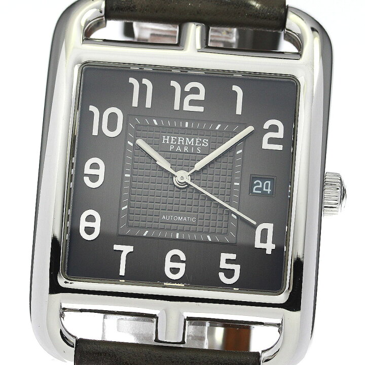 楽天市場】エルメス HERMES CD6.710 ケープコッド メカニカル デイト 